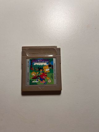 The Simpsons: Escape from Camp Deadly Game Boy