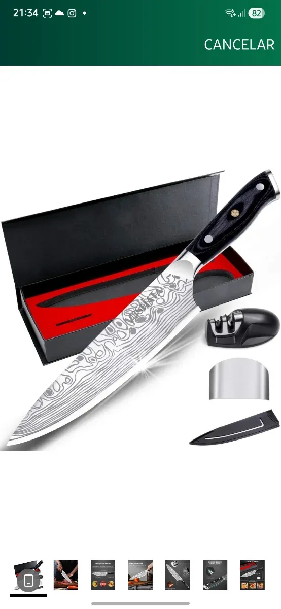 Cuchillo de Cocina Profesional