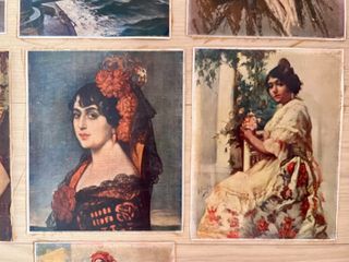 Quadri antichi su tela cerata