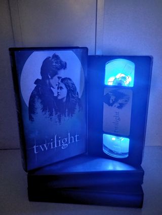 VHS lamp Pesadilla antes de navidad y Crepusculo