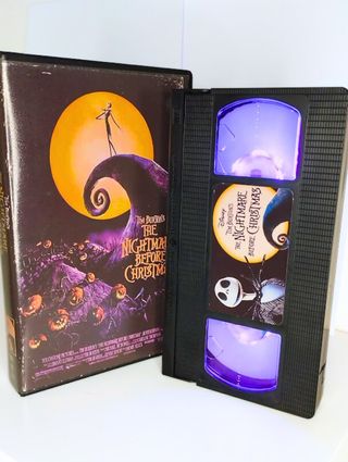 VHS lamp Pesadilla antes de navidad y Crepusculo