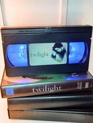 VHS lamp Pesadilla antes de navidad y Crepusculo