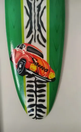 Tabla Surf Decorativa Madera