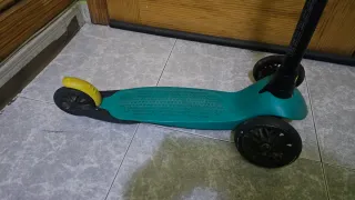 Patinete infantil 3 ruedas verde