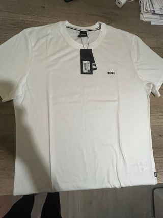 Camiseta Boss Blanca Talla XL