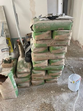 33 Sacos de Yeso Longips Placo 17 kg