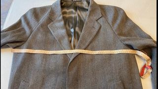 Coppia cappotti uomo grigi tg 56