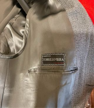 Coppia cappotti uomo grigi tg 56