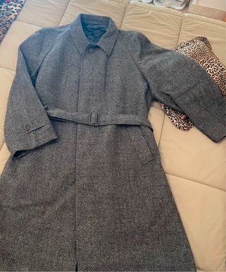 Coppia cappotti uomo grigi tg 56