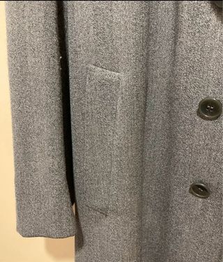 Coppia cappotti uomo grigi tg 56