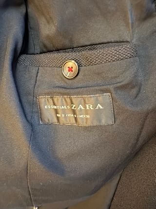 Chaqueta/Americana Negra Bolsillos