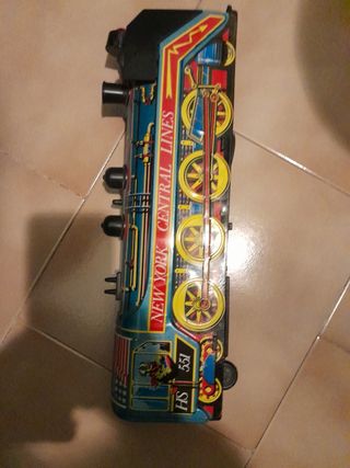 Trenino in latta anni 70 marchio Ellegi