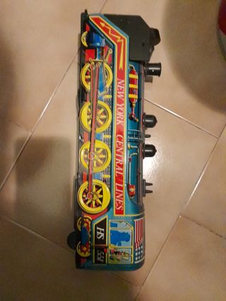 Trenino in latta anni 70 marchio Ellegi