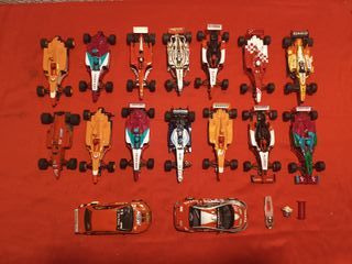 Lote enorme coches Scalextric 1:32 piezas