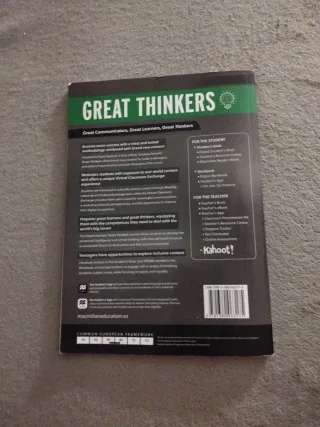 GREAT THINKERS B1+ Workbook and Digital Workbook