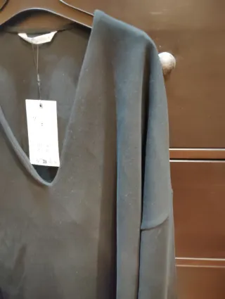 Jersey Zara Negro con etiqueta