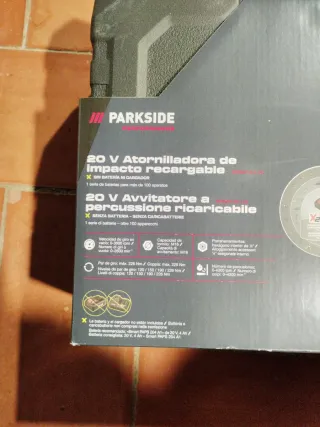 Atornillador Impacto Parkside 20V