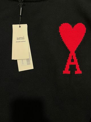 Jersey Ami Paris Corazón Rojo