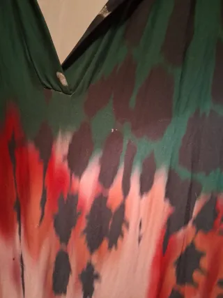 Vestido Midi Tie-Dye Talla Única