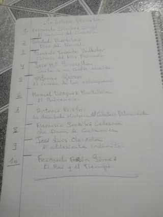 10 libros variados literatura contemporanea.