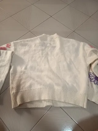 Cardigan FULO floreale taglia unica