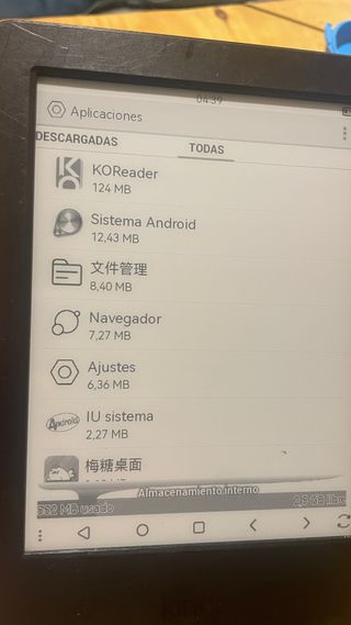Amazon Kindle con Crackdroid