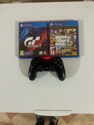 Ps4 Pro + Mando + Juegos