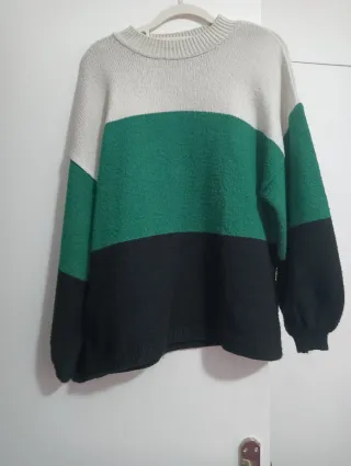 Jersey de mujer tricolor