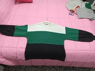 Jersey de mujer tricolor