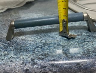 Tiradores Muebles Cocina azul y Plata (32uds)