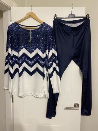 Conjuntos de Camiseta y Pantalón Zigzag