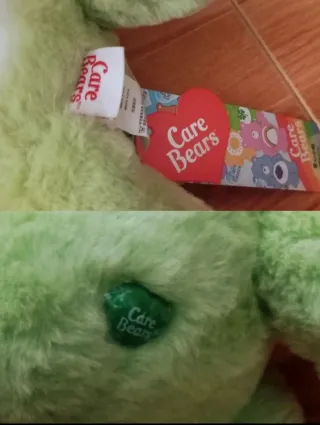 Peluche Oso amoroso Care Bears Grande Trébol NUEVO