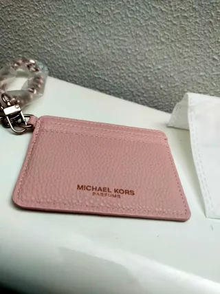 Porta documenti carte Michael Kors rosa