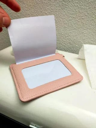 Porta documenti carte Michael Kors rosa