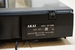 Giradischi Akai AP-A305 Nero