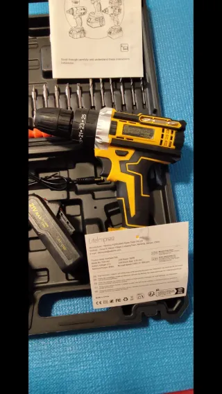 Taladro Atornillador Batería 21V