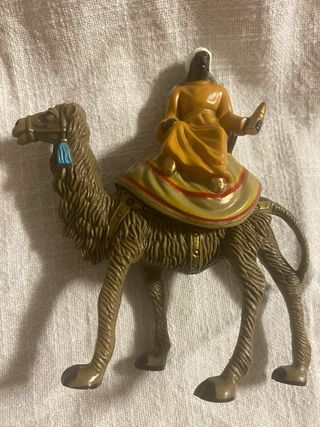 Portal de Belén con figuras