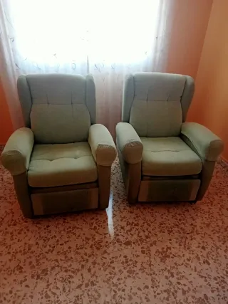 Sillón relax de tela