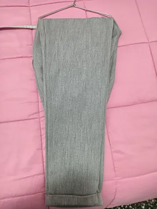 Pantalón vestir señora gris