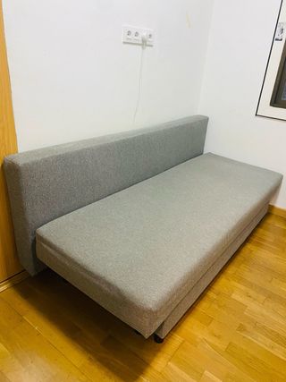 Sofá cama IKEA ALVDALEN gris, Precio negociable