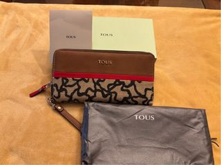 Cartera Tous Marrón y Roja