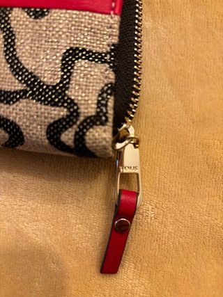 Cartera Tous Marrón y Roja
