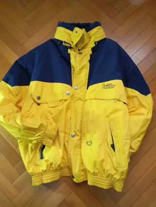 Giacca Killy vintage blu e gialla