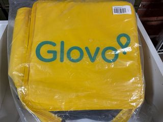 Mochila Glovo Amarilla