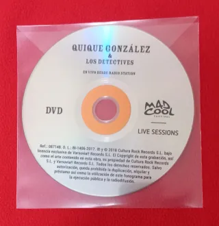 4x3 Quique González Vinilo En Vivo