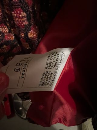 Chaquetón estampado talla 42/44