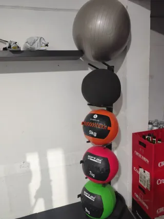 Banco de pesas UFC con barra