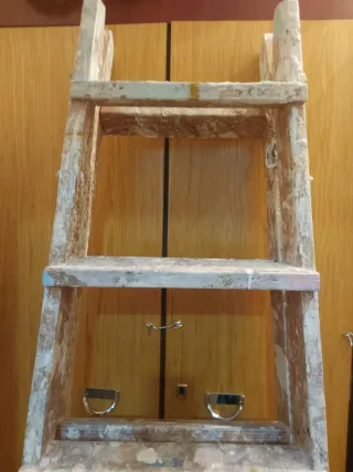Escalera de pintor de madera