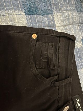 Vaquero skinny dark black Matcha Jeans Talla XL