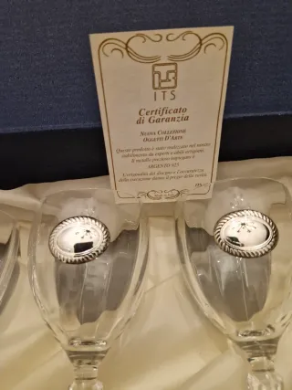 Calici in cristallo set 6